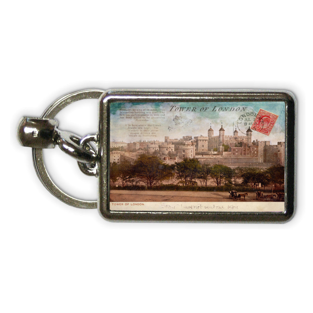 Tower of London Metal Keyring