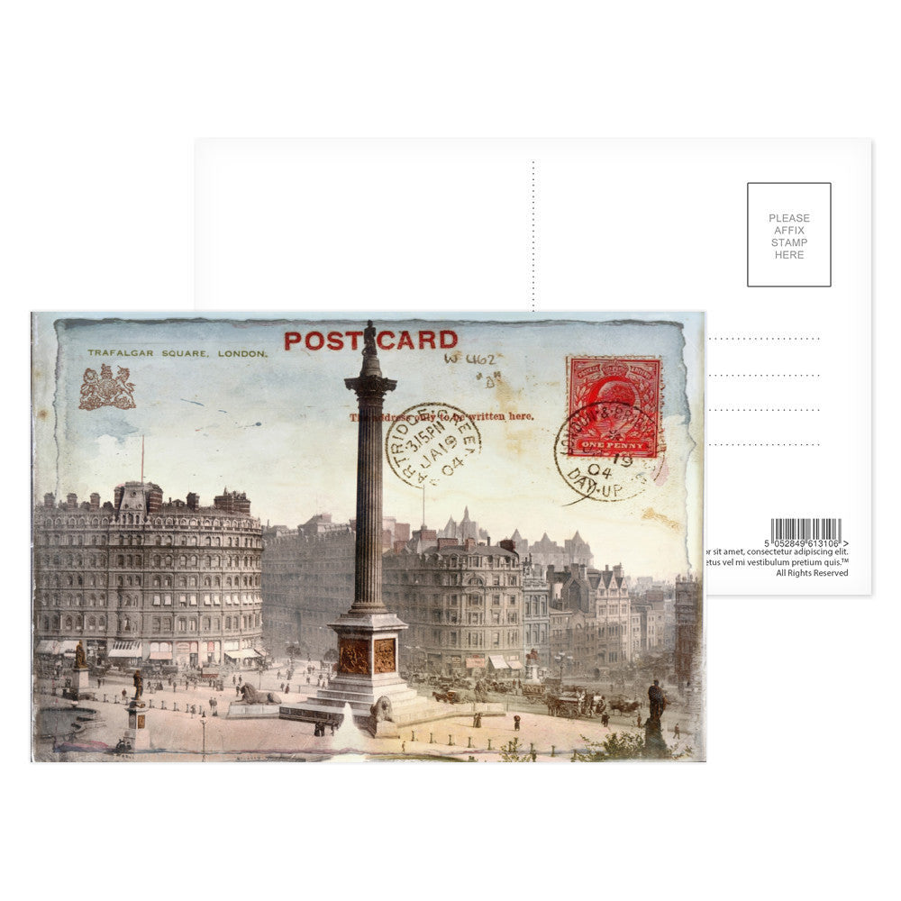 Trafalgar Square, London Postcard Pack