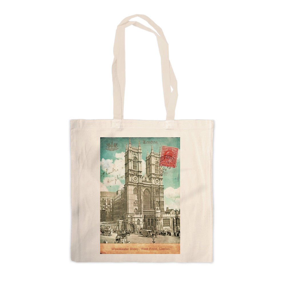 Westminster Abbey, London Canvas Tote Bag