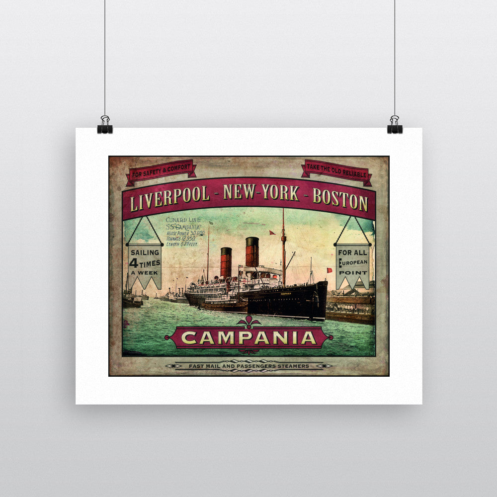 The Campania 90x120cm Fine Art Print