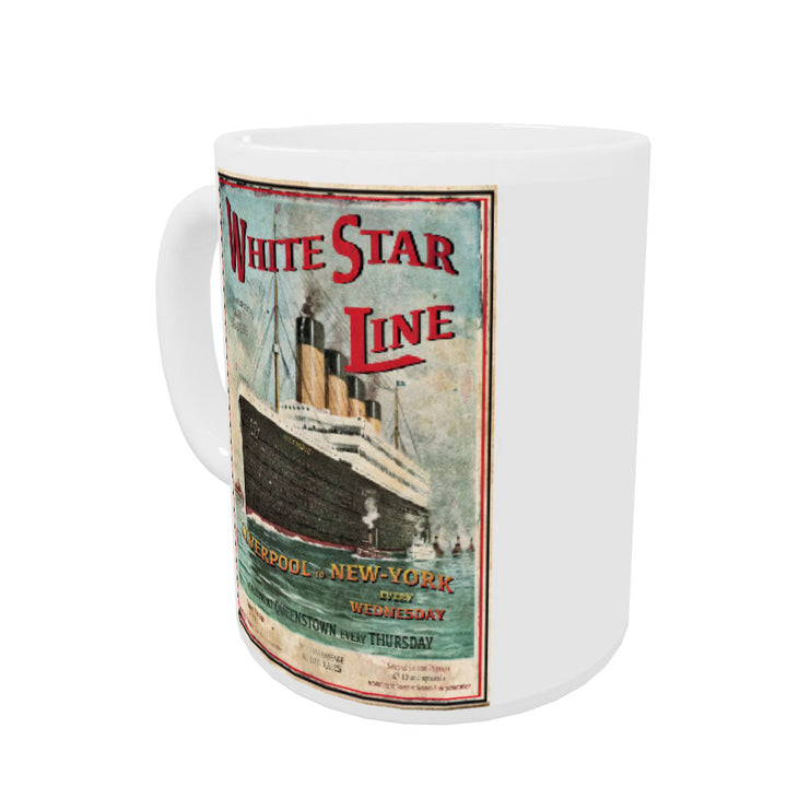 The White Star Line Coloured Insert Mug