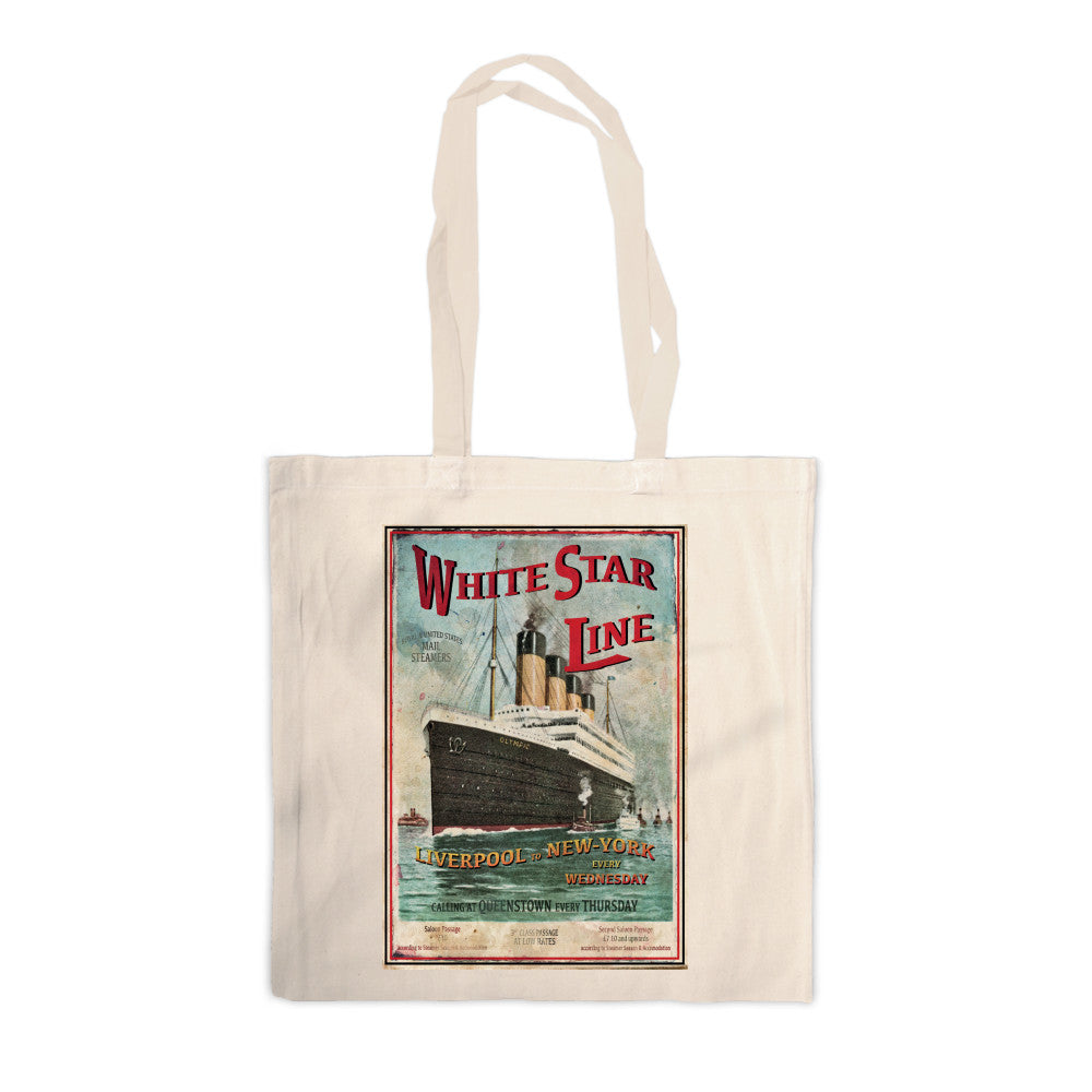 The White Star Line Canvas Tote Bag