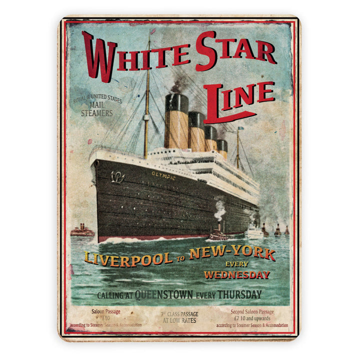 The White Star Line Placemat