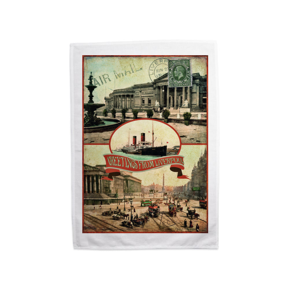 Liverpool Tea Towel