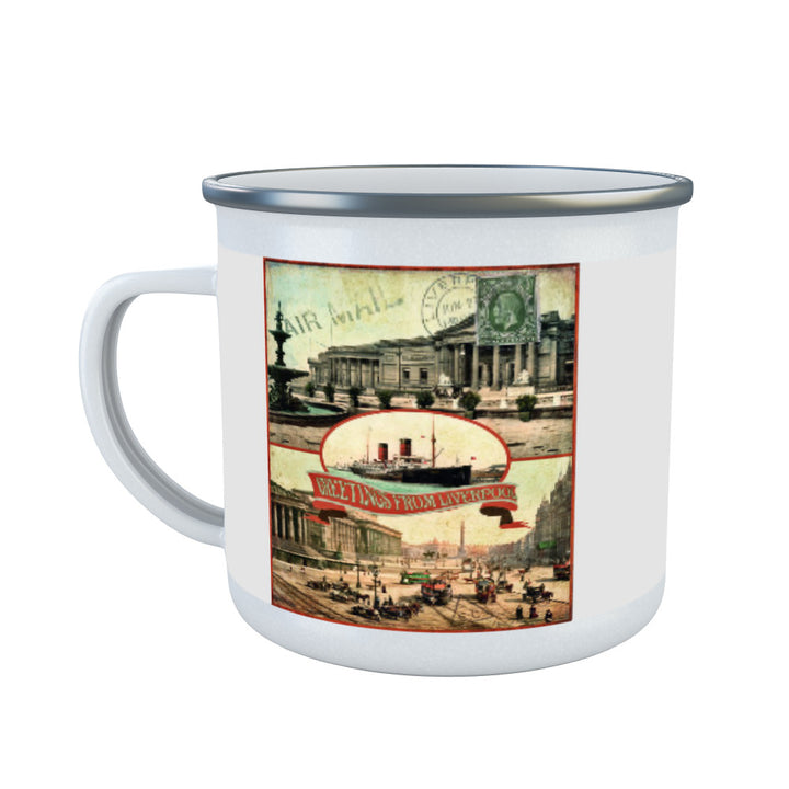 Liverpool Enamel Mug