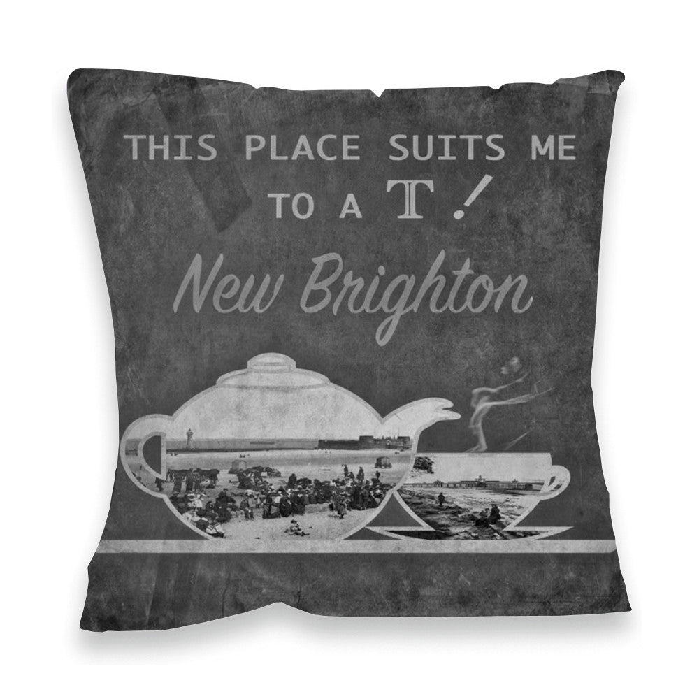 New Brighton, Cheshire Fibre Filled Cushion