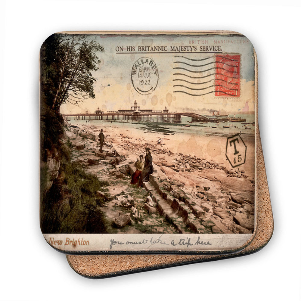 New Brighton, Cheshire MDF Coaster