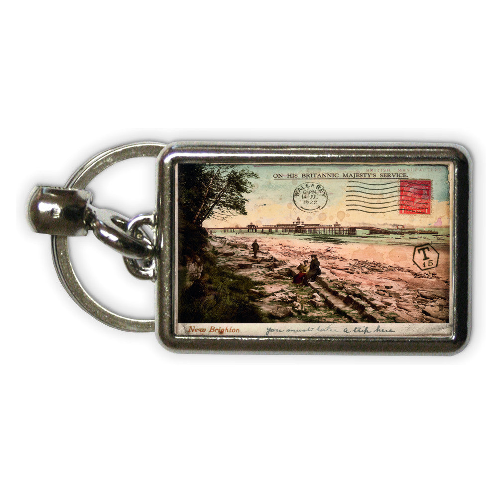 New Brighton, Cheshire Metal Keyring