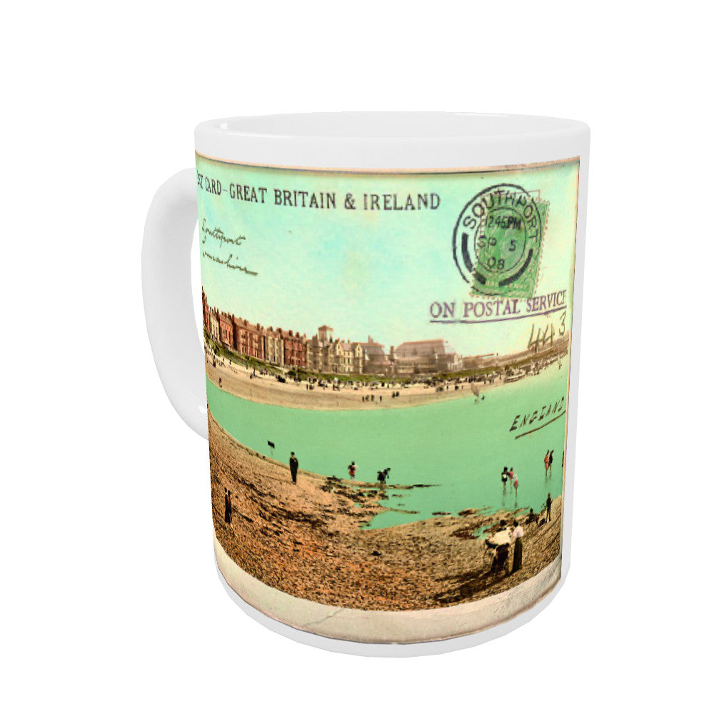 Southport, Lancashire Coloured Insert Mug