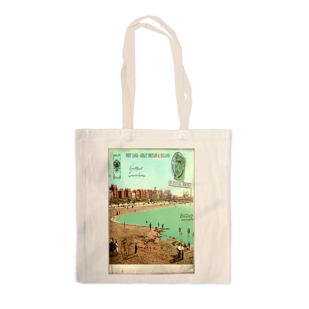 Southport, Lancashire Canvas Tote Bag