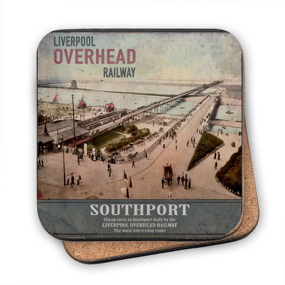 Southport, Lancashire MDF Coaster