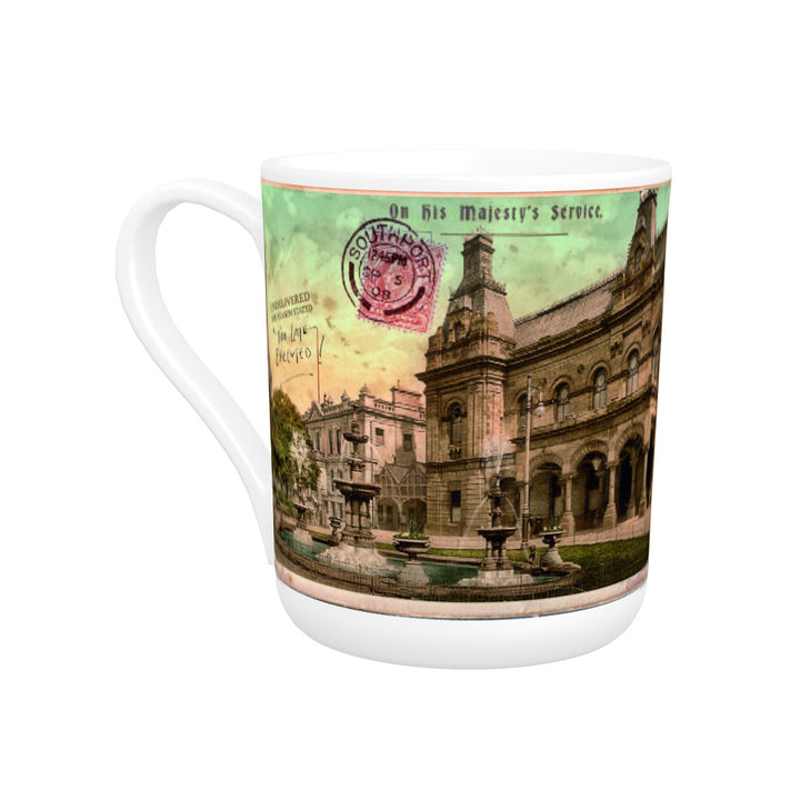 The Town Hall, Southport Bone China Mug