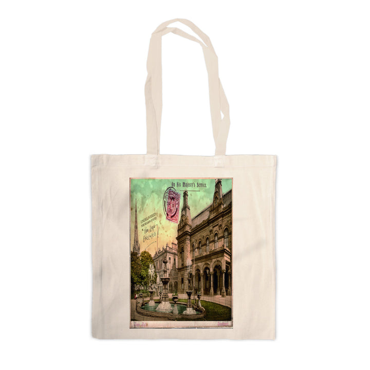 The Town Hall, Southport Canvas Tote Bag