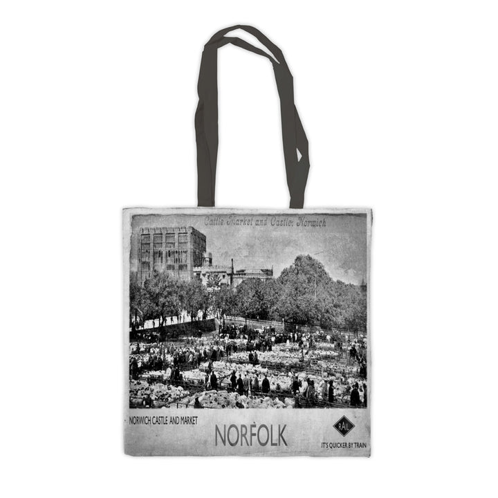 Norwich Castle and Market Premium Tote Bag