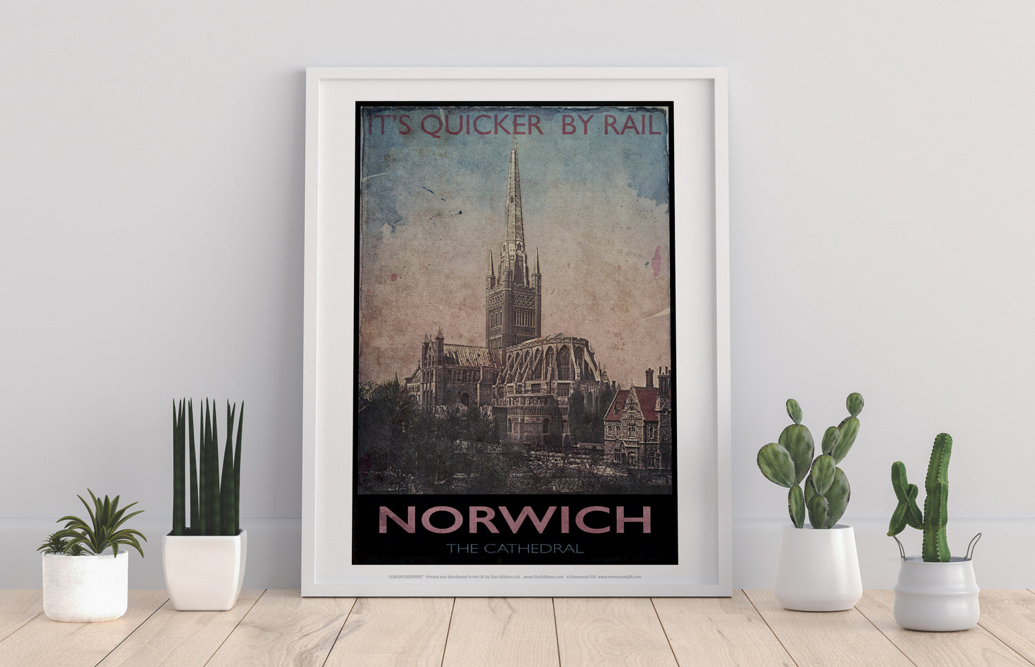 Norwich Cathedral - Art Print