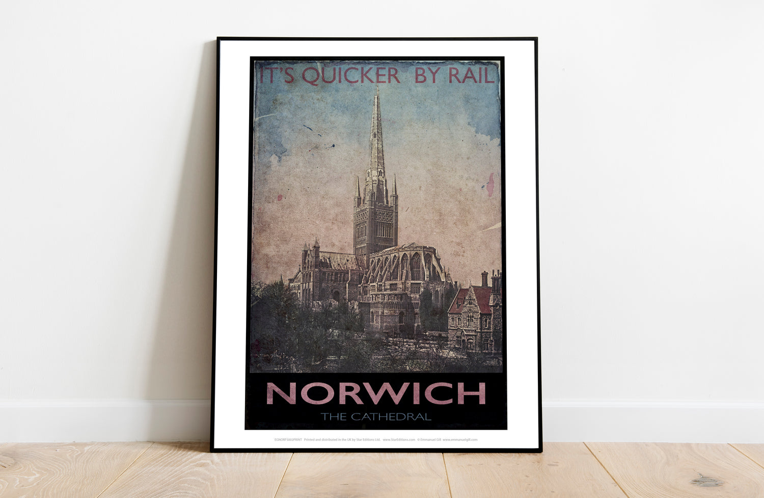 Norwich Cathedral - Art Print