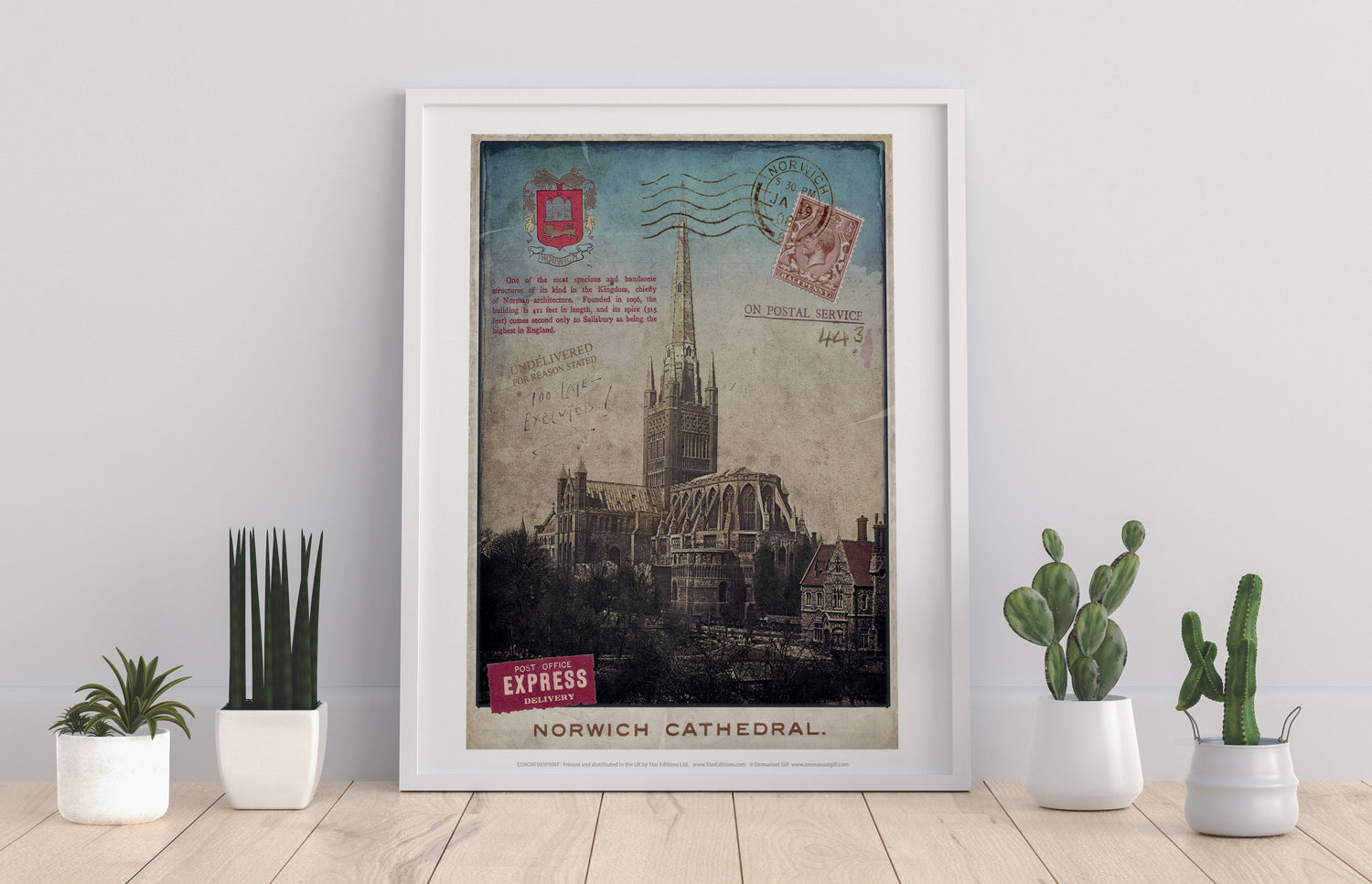 Norwich Cathedral - Art Print