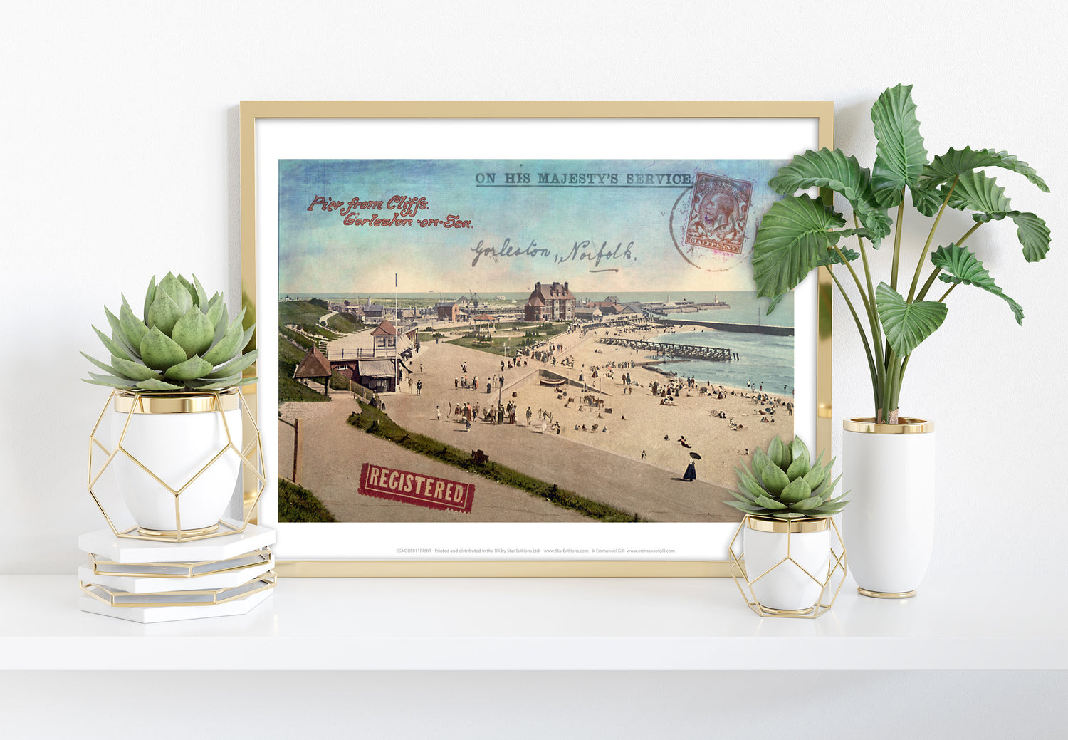 Gorleston-On-Sea - Art Print