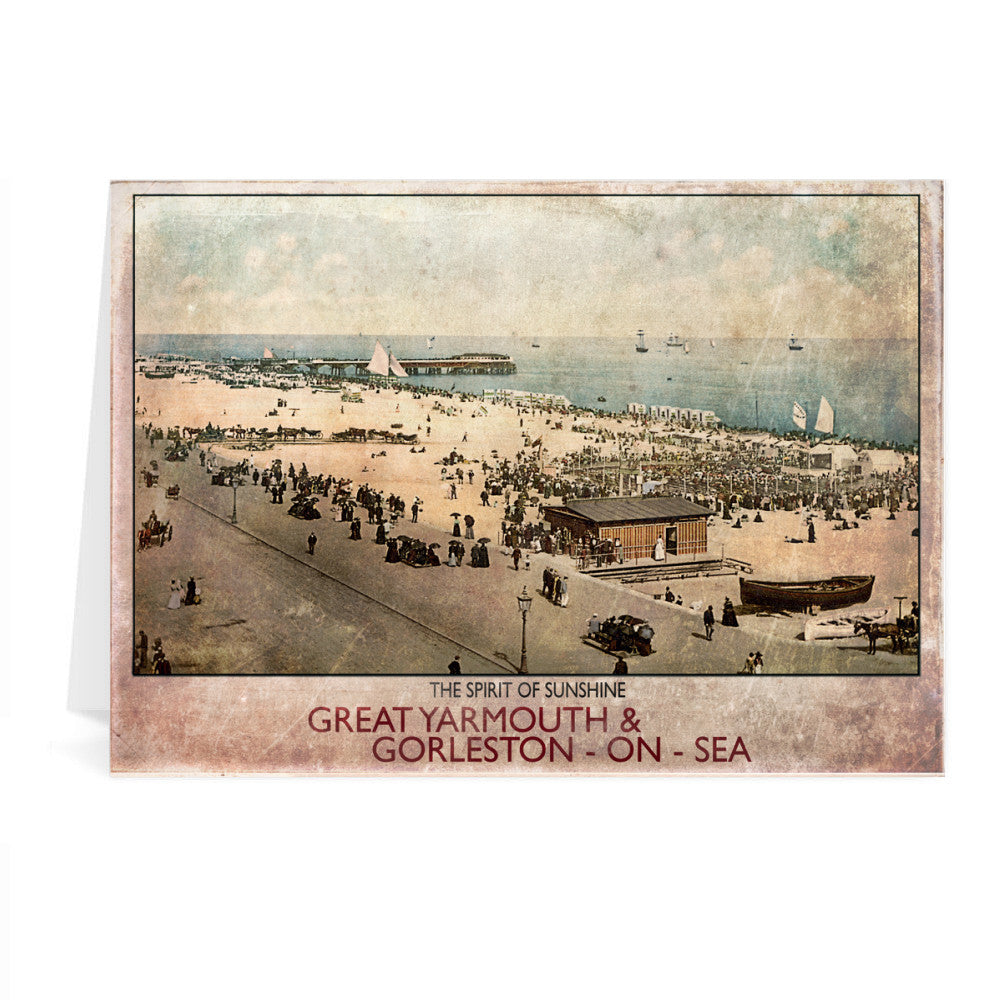 Great Yarmouth and Gorleston on Sea Greeting Card 7x5