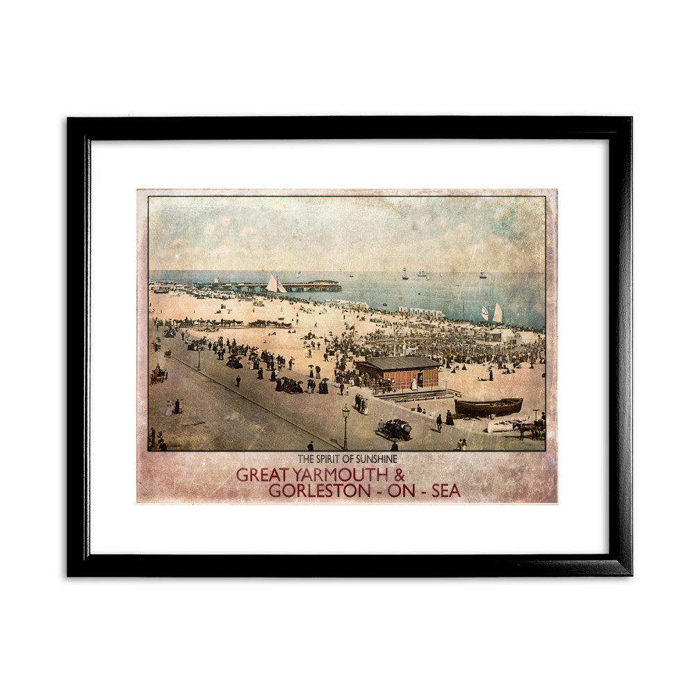 Great Yarmouth and Gorleston on Sea - Art Print