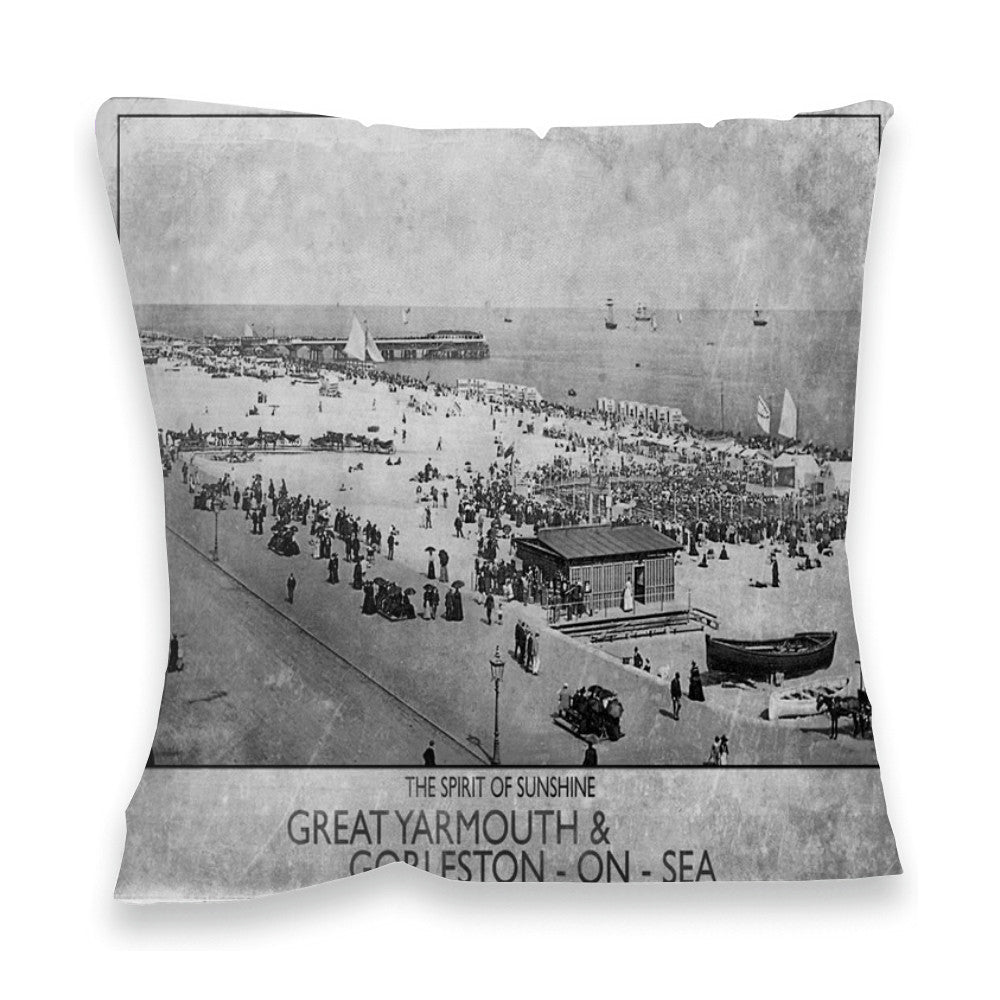 Great Yarmouth and Gorleston on Sea Fibre Filled Cushion