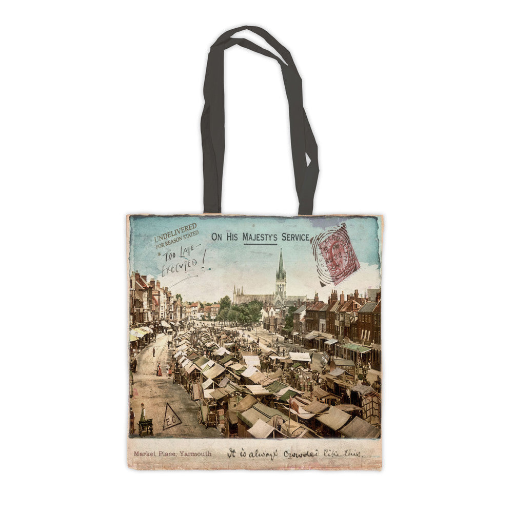 Market Place, Great Yarmouth Premium Tote Bag