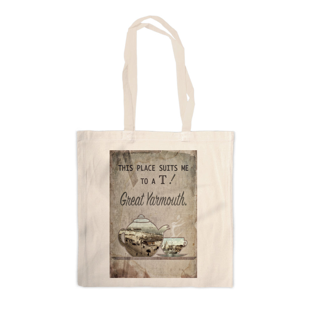 Great Yarmouth suits me to a T! Canvas Tote Bag