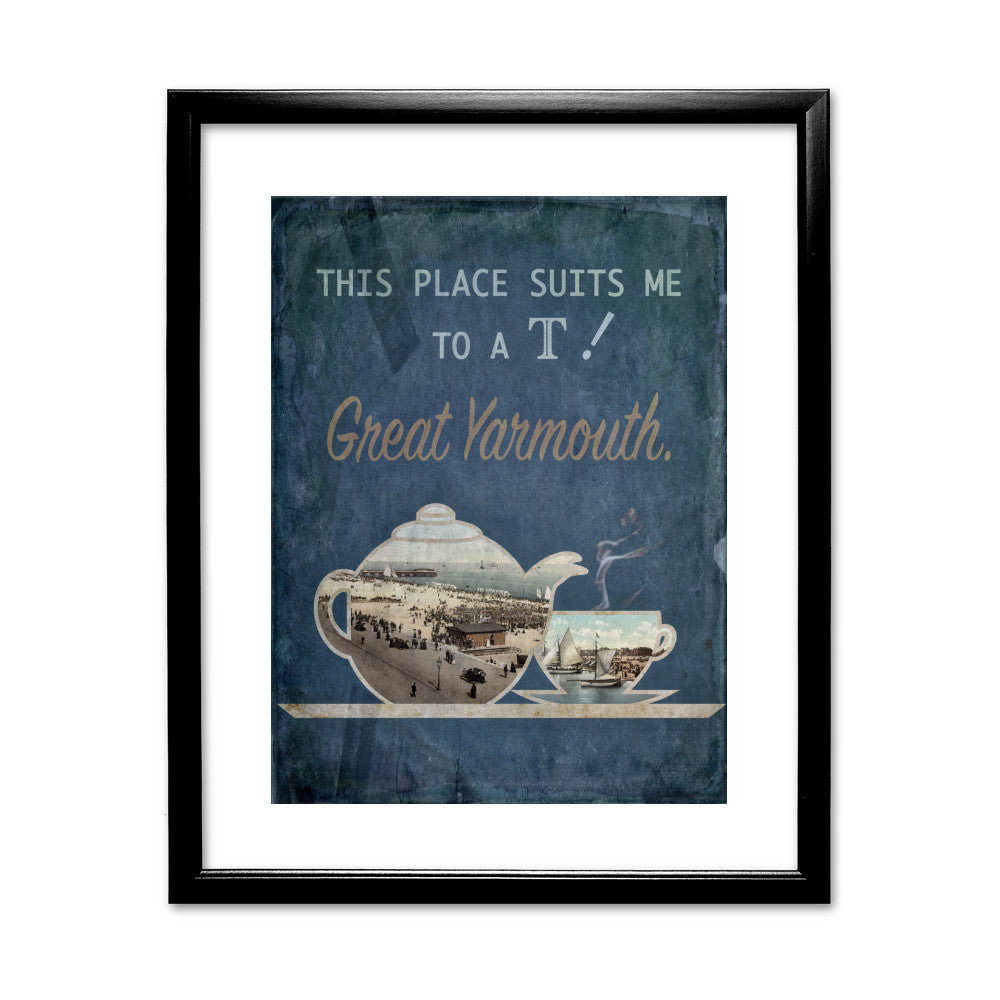 Great Yarmouth suits me to a T! Framed Print