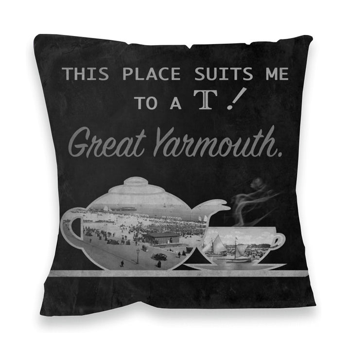 Great Yarmouth suits me to a T! Fibre Filled Cushion