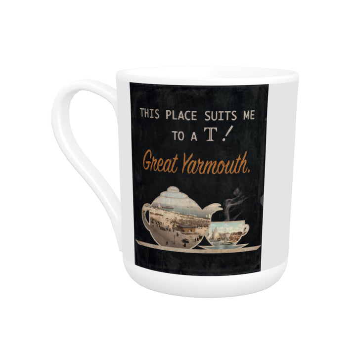 Great Yarmouth suits me to a T! Bone China Mug