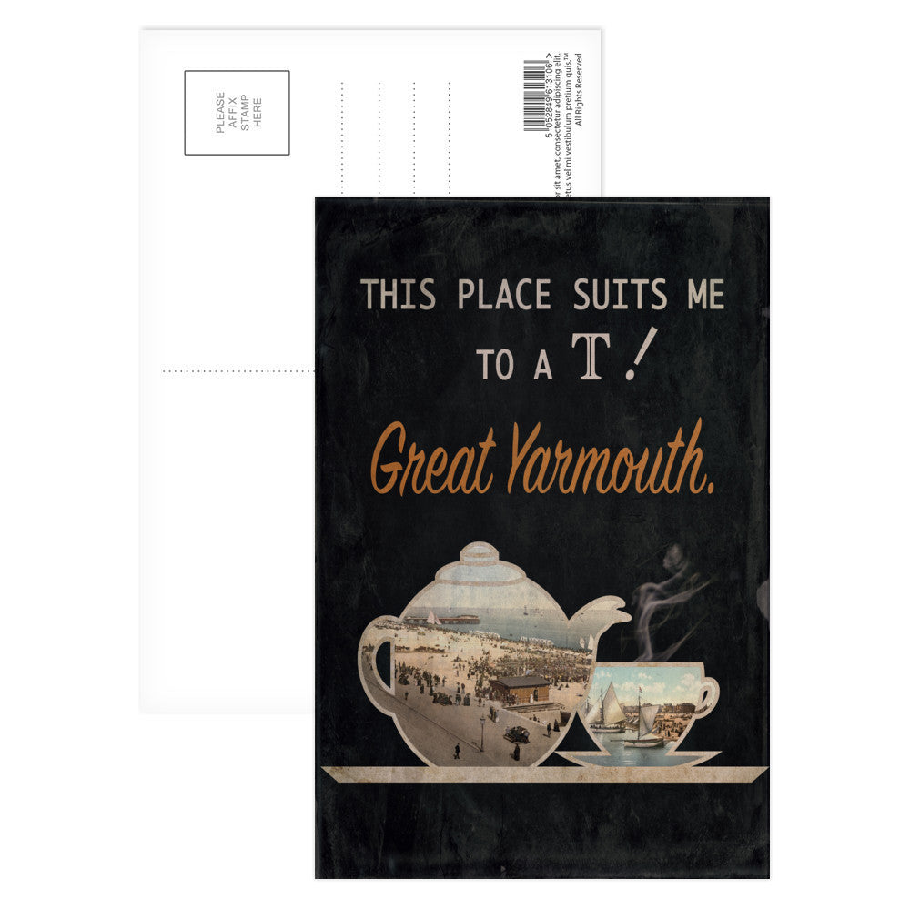 Great Yarmouth suits me to a T! Postcard Pack