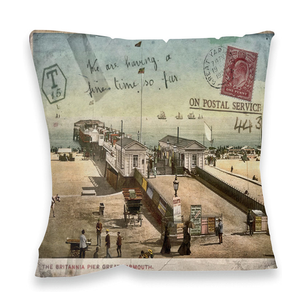 Britannia Pier, Great Yarmouth Fibre Filled Cushion