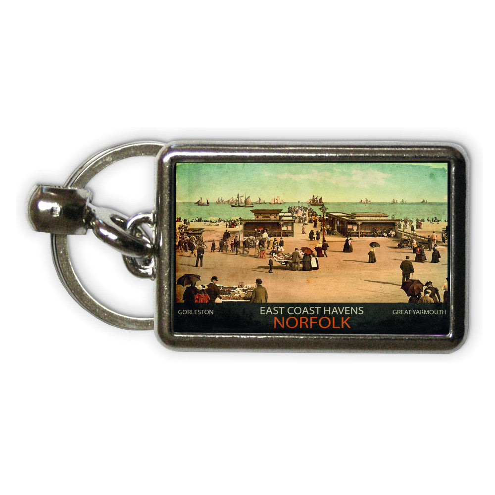 East Coast Havens Metal Keyring