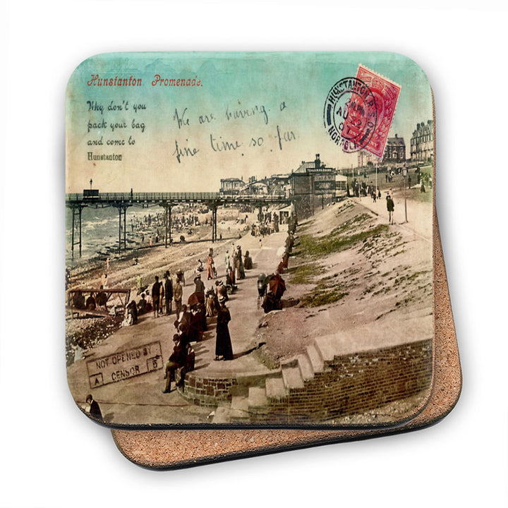 Hunstanton Promenade MDF Coaster