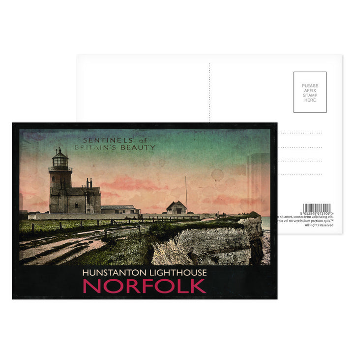 Hunstanton Lighthouse Postcard Pack