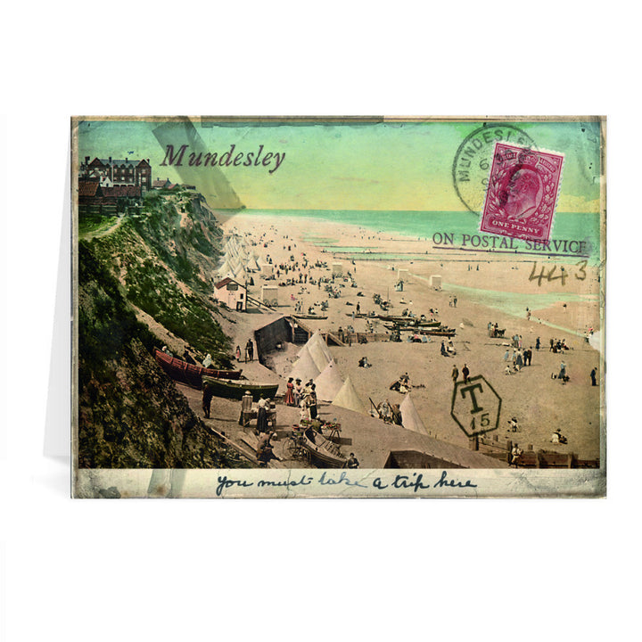 Mundesley Greeting Card 7x5