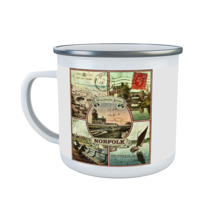 Souvenirs from Norfolk Enamel Mug