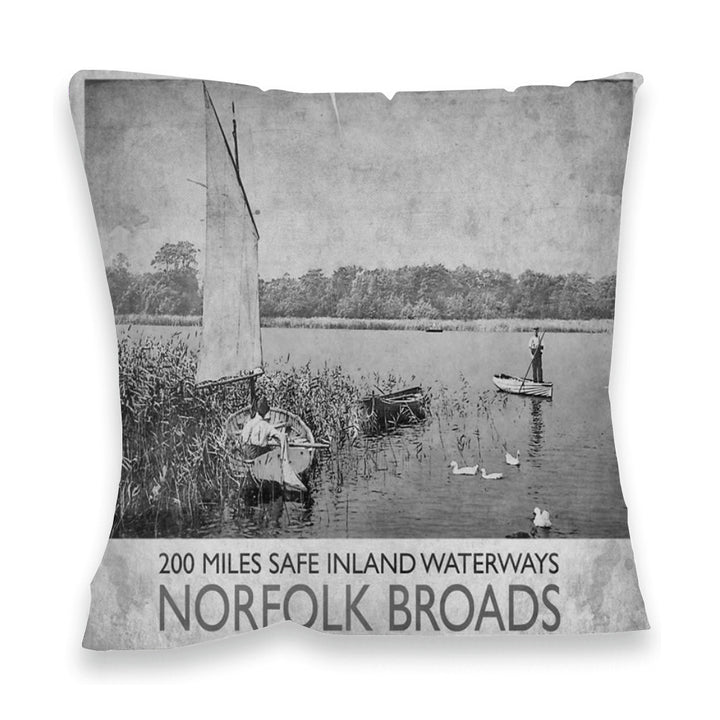 Norfolk Broads Fibre Filled Cushion