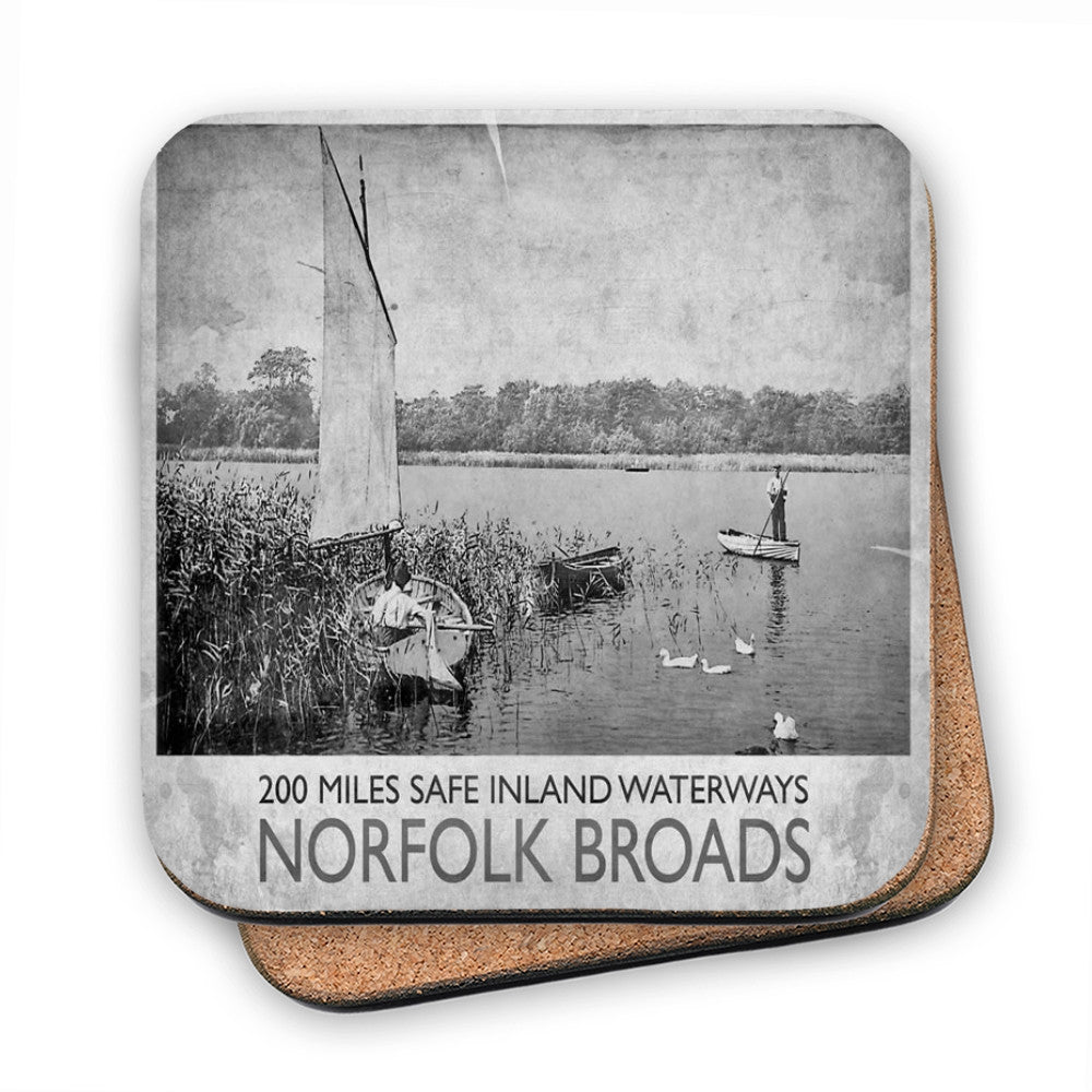 Norfolk Broads MDF Coaster