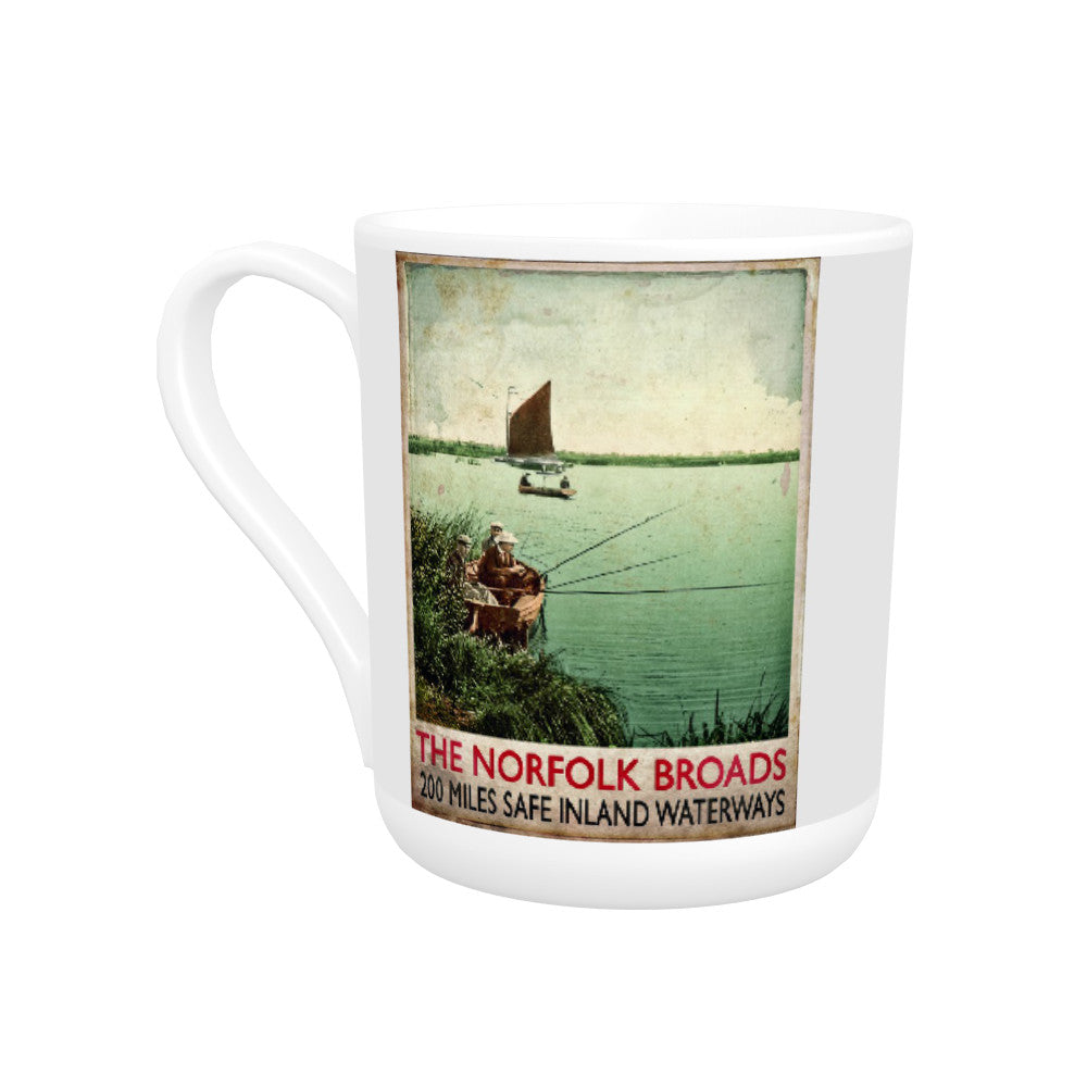 Norfolk Broads Bone China Mug