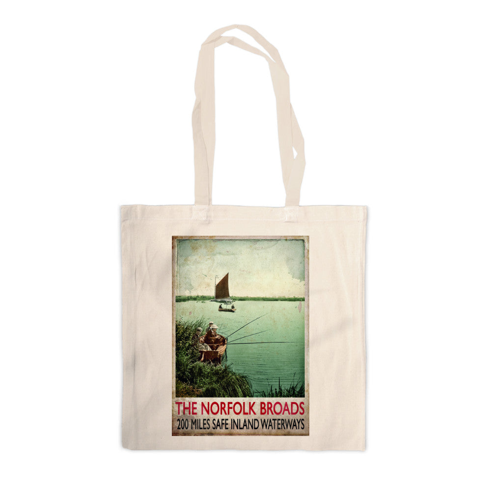 Norfolk Broads Canvas Tote Bag