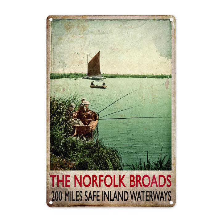 Norfolk Broads Metal Sign