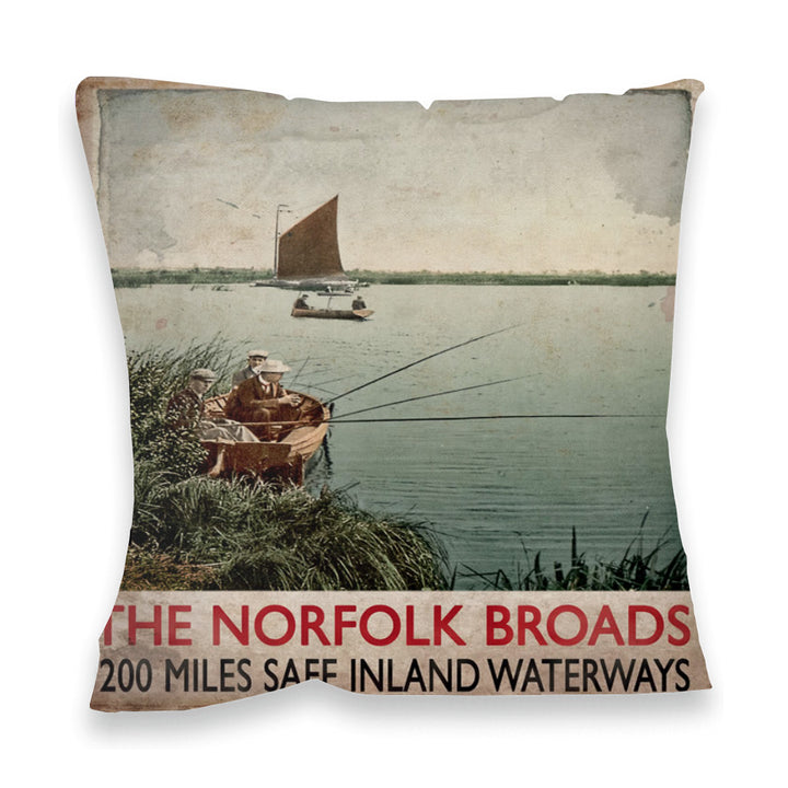 Norfolk Broads Fibre Filled Cushion