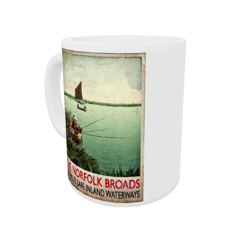 Norfolk Broads Coloured Insert Mug