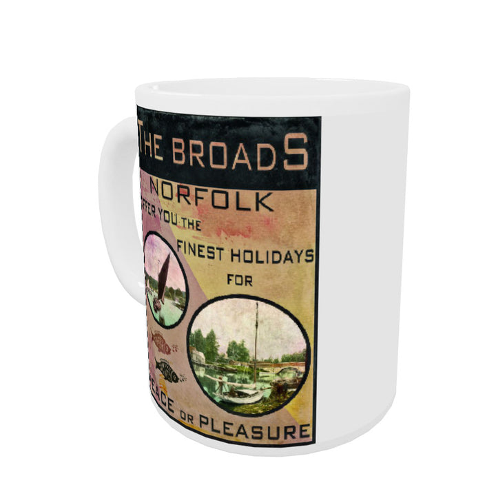 Norfolk Broads Coloured Insert Mug