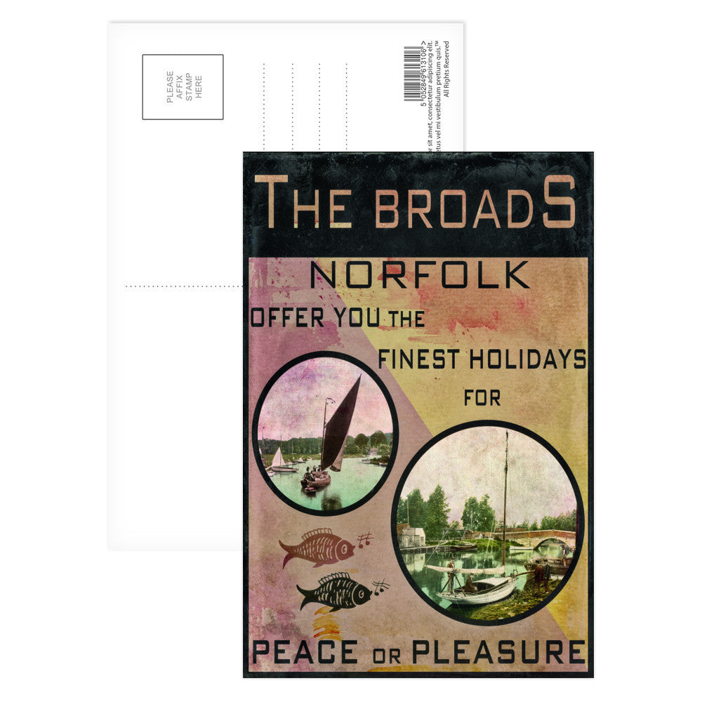 Norfolk Broads Postcard Pack