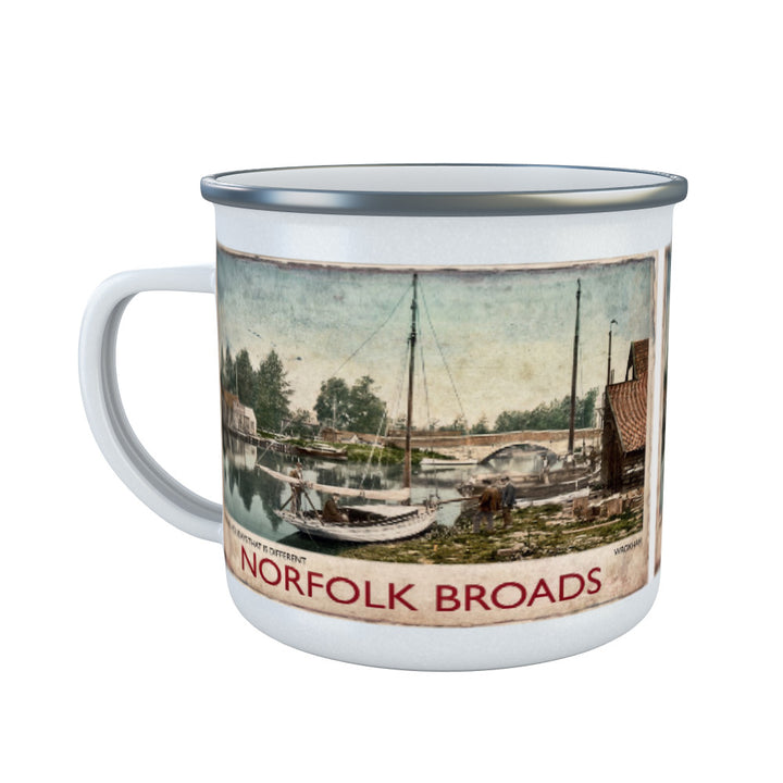 Norfolk Broads Enamel Mug