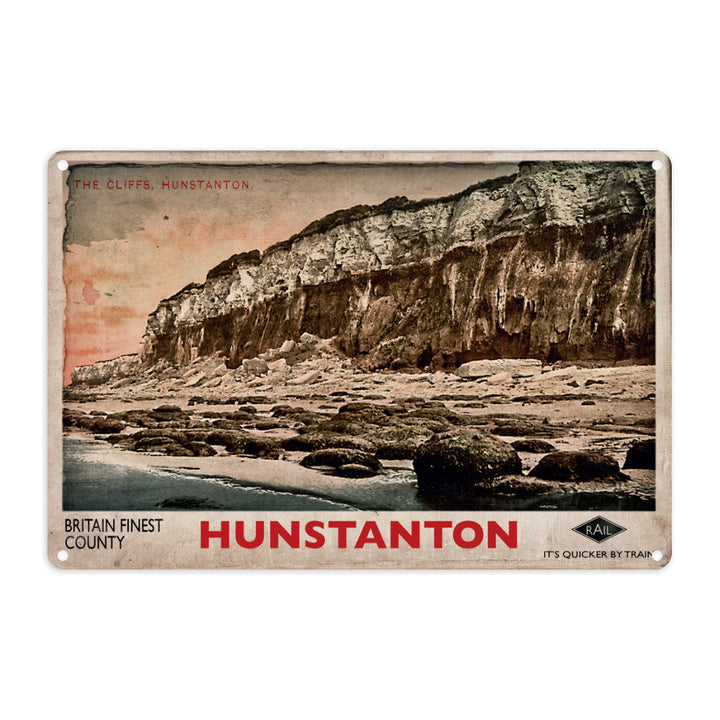 Hunstanton Metal Sign