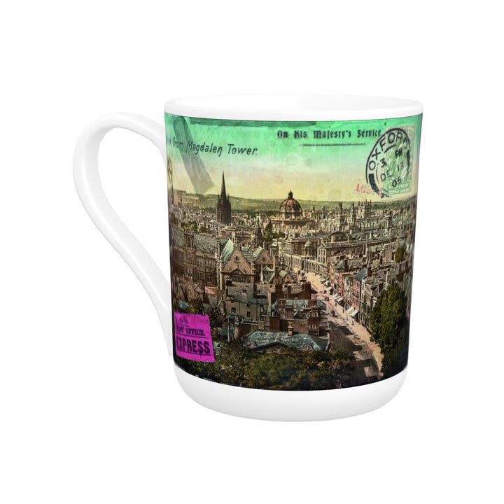 Oxford from the Magdalen Tower Bone China Mug