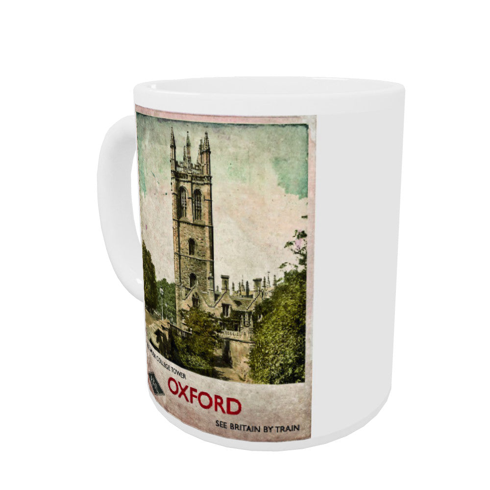 Magdalen College Tower, Oxford Coloured Insert Mug